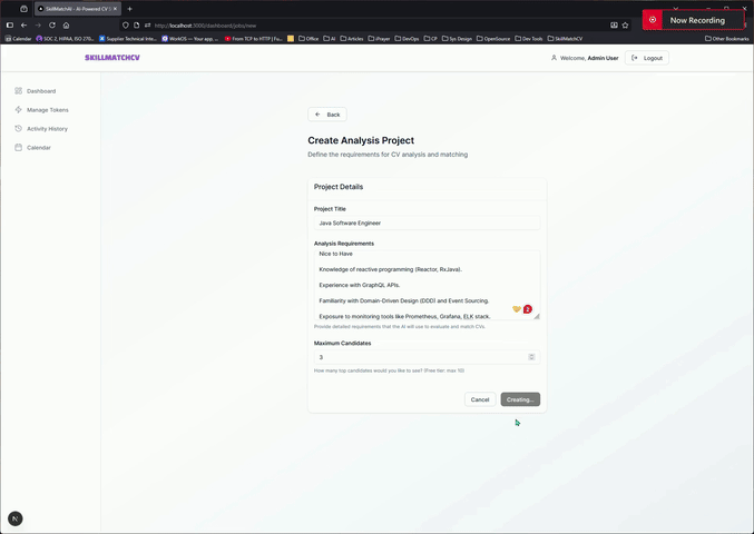 SkillMatchAI Demo